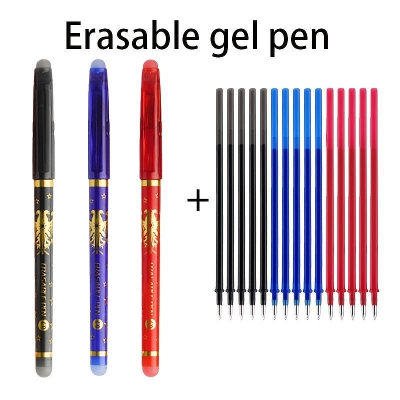 Cross-Border Bestseller: 0.7mm Erasable Gel Pen Three Colors