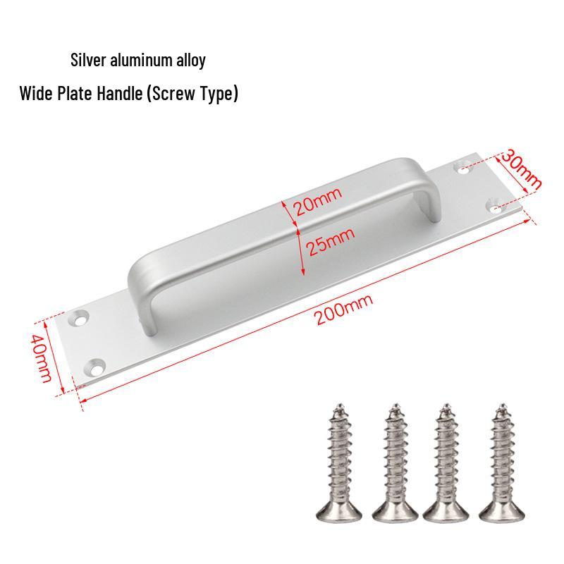 Punch-Free Aluminum Alloy Sliding Glass Door & Window Handle