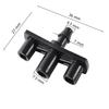 20Pcs 7.5mm G-type Impeller Rotating Nozzle Garden Irrigation Rotary Refraction Spinkler Greenhouse Agriculture Watering Nozzle
