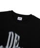 DE GRAND MATIN Blurry Logo Tee_Black