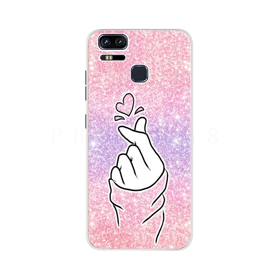 For Asus Zenfone 3 Zoom ZE553KL Case Zenfone Zoom S Z01HD Z01HDA Silicone Soft TPU Phone Back Cover Cases For Asus ZE553KL Funda