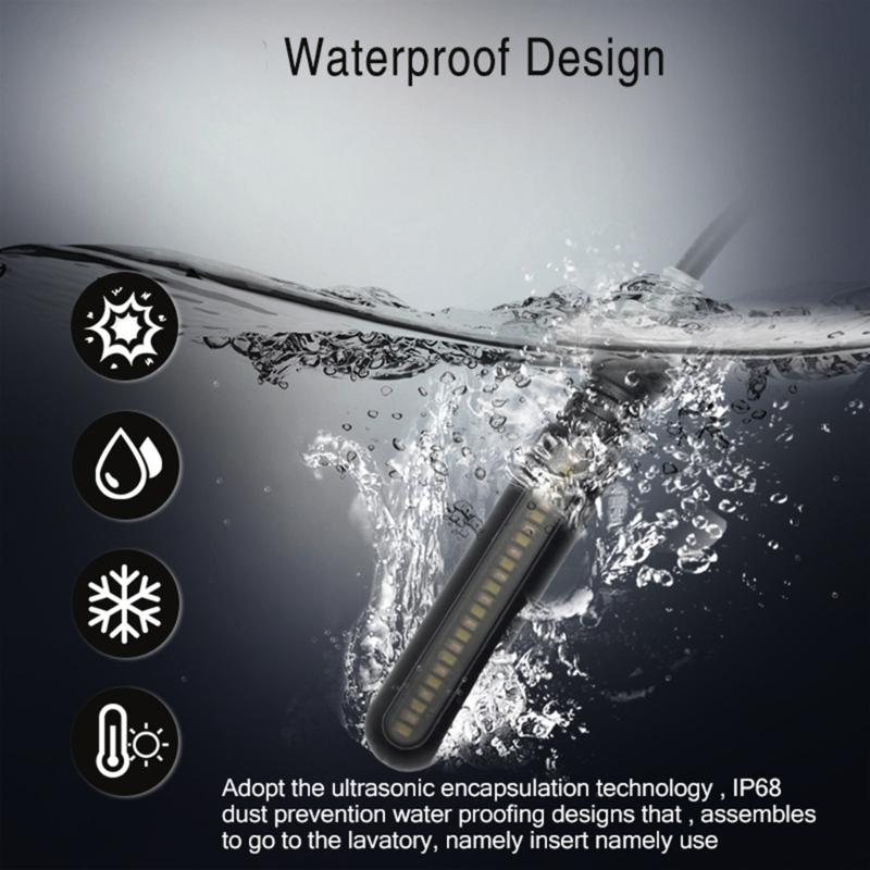 Universelle LED Motorrad Blinkerleuchte DRL Lauflicht Blinker Rücklicht Beleuchtung Indikator 1 Paar