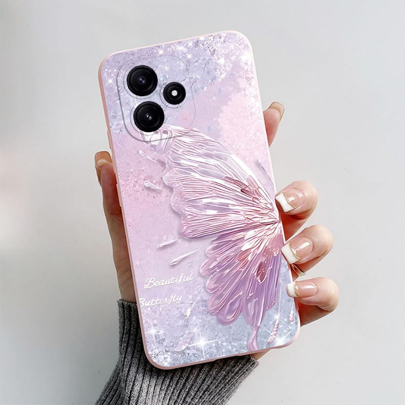 Case For Xiaomi Redmi 12 5G Case Popular Butterfly Soft Silicone Back Phone Case For Redmi 12 5G Cover For Redmi 12 5G 6.79 inch