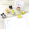 Pine Book 2-Way Clear Clip - Calico Cat & Tabby Cat 2 (3.5 x 3 x 2 cm) FC00079