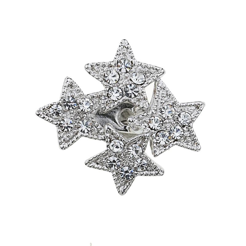 1PC Brooch Women Brooch pin Rhinestone Crystal Wedding Elegant Fashion Accessories