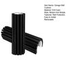 2Pcs Garage Wall Protector Black EVA Foam Garage Wall Bumper Cushion Self-adhesive Parking Lot Column Pole Corner Guard Shock Absorbing Padding