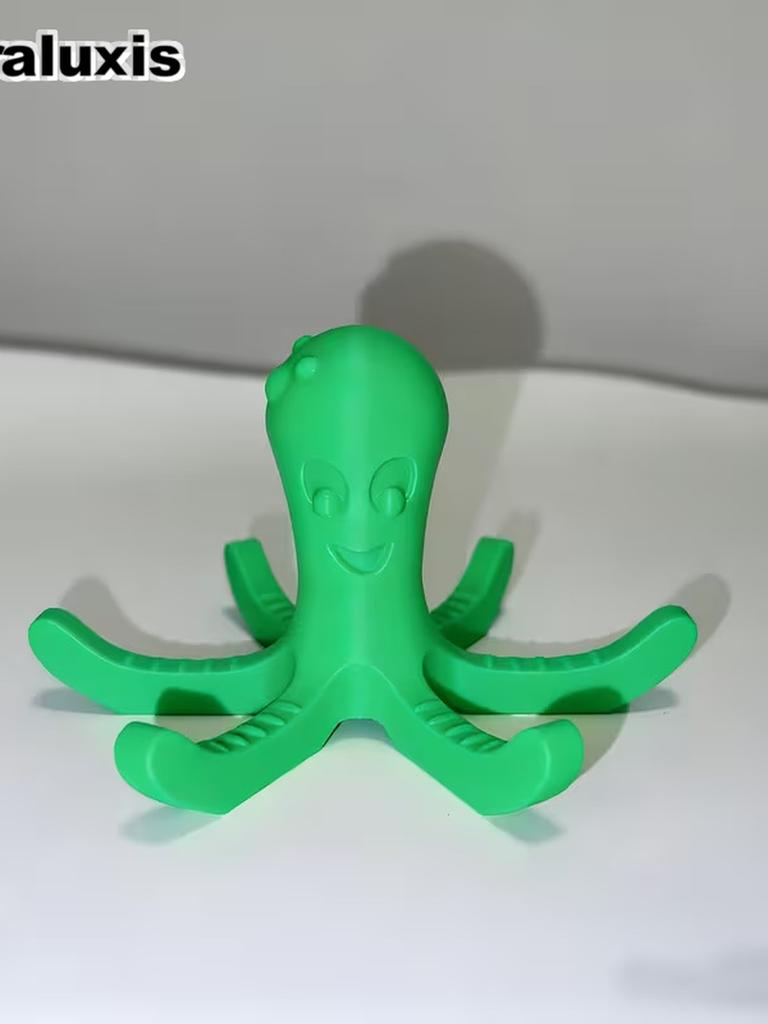 New Octopus Shape Water Bottle Drying Rack 3D Printed Home Kitchen Decor Tool Ornament