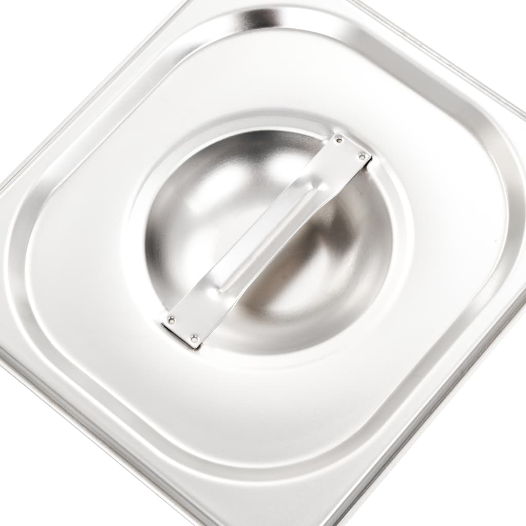 Lid for GN 1 6 Container 8 Pcs Stainless Steel