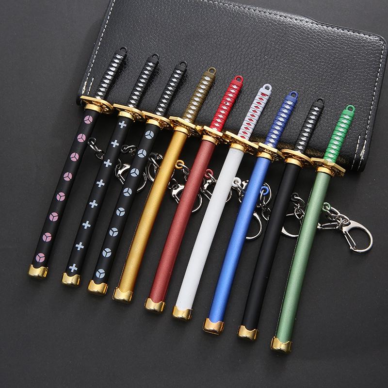One Piece Anime Sword Keychain - Creative Metal Accessory Gift
