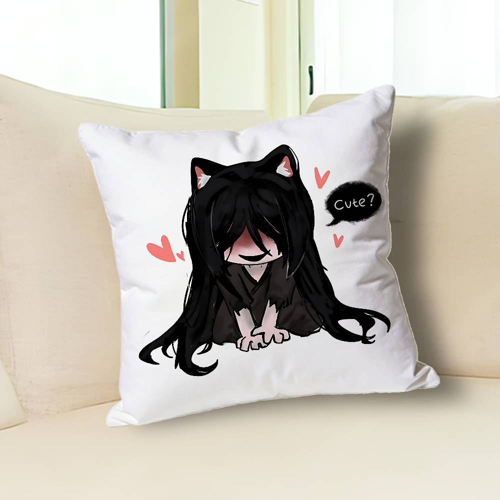 H-Homiciphers Mr C-Crawling Pillow Cases for Bedroom Living Room Sofa Home Decor Polyester Cushion Cover with Zipper