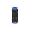 Plastic Reducing Straight Quick-Connect Pneumatic Air Tube Fitting (PU Sizes: 6-8-10-12-14-16PG)