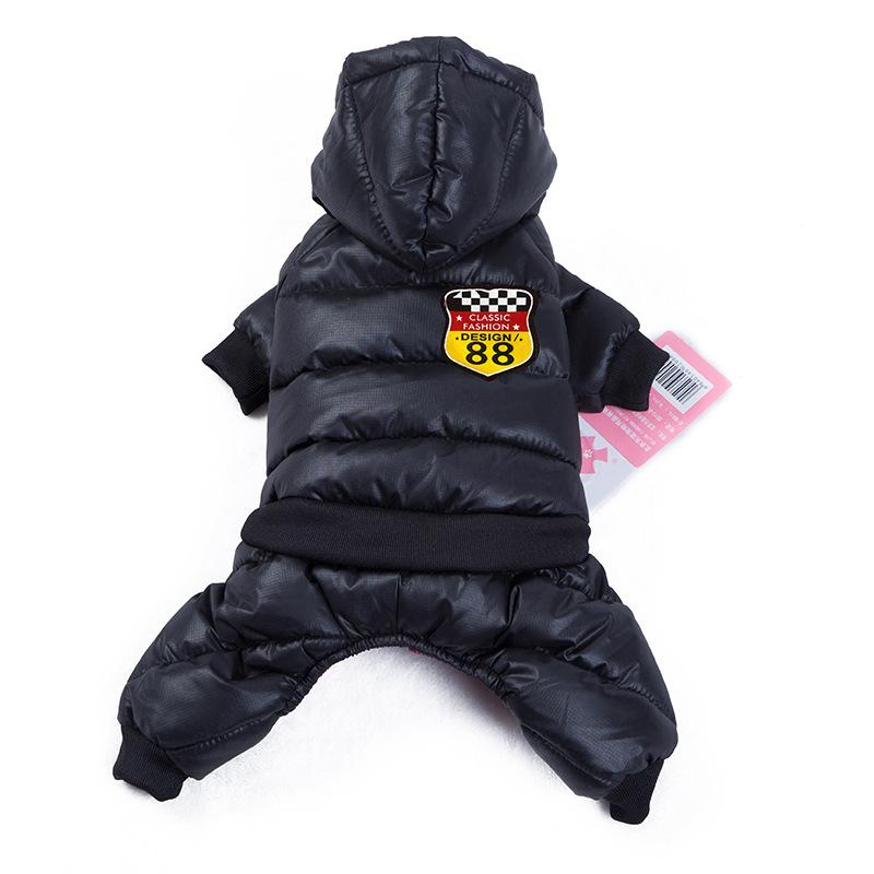 Winter Warm Pet Clothes For Small Dogs Puppy Clothing Chihuahua Hoodies French Bulldog Apparel Pug Coat Waterproof PU Dog