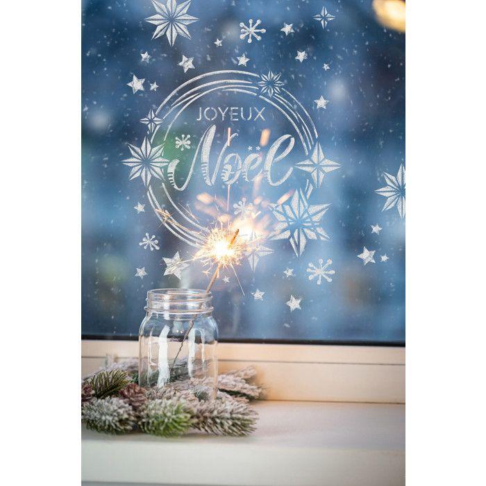 POCHOIR A4 SANS SACHET - JOYEUX NOEL