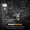 1080P Hunting Camera 2.0in LCD 16MP Infrared Night   Mobile Monitoring IP66 Waterproof Trail Camera