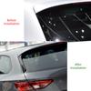 Universal Rear Spoiler for Renault Clio, Seat Leon, Ibiza | Aerodynamic Body Kit | Gloss Black ABS Plastic