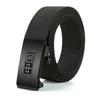 Men'S Toothless Automatic Buckle Woven Canvas Belt Belt Casual Nylon Tactical Pants Belt Military Training Outdoor Belt