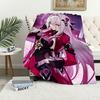 Honkai Impact 3rd Thelema fanart Flannel warm comfort soft plush blanket sofa living room hogar office bedroom travel gift home
