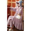 Cartoon Thicken Kimono Bathrobe Women's Dressing Gown Pajamas Hooded Robes Coral Fleece Sleepwear Winter Coats for Home Clothes
