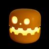 Halloween Pumpkin Night Light Cute Push Up Safety Light Decoration Halloween Bedside Decoration Children Halloween Gift