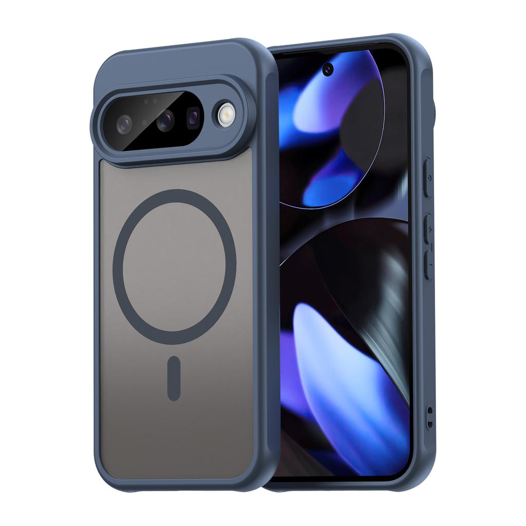 For Google Pixel 10 Pro XL Case Hard Transparent Magnetic Wireless Charging Protective Back Cover For Pixel 10 9 Pro Xl 9a Shell
