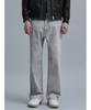 SHIFT.G Washed Wide Denim Pants Light Gray