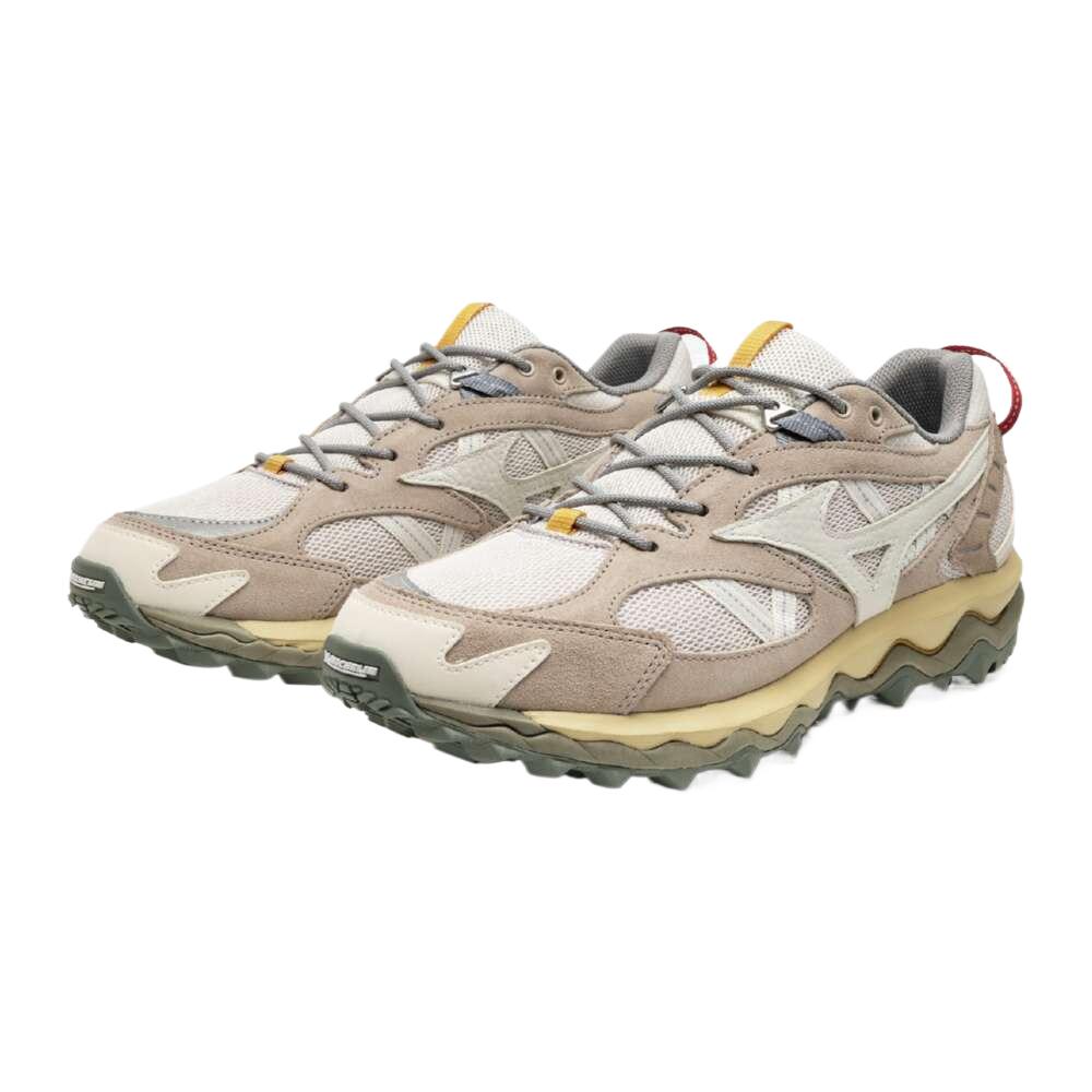 Mizuno Wave Mujin TL Simple Comfortable Versatile Fashion Low-Top Training Shoes Unisex Sneaker Beige D1GA251302