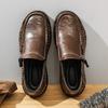 Fashion Handmade Men Loafers New Casual Business Shoes Fashion Leather Flats Comfortable Men's Leisure Shoe Classics Formal Footwear