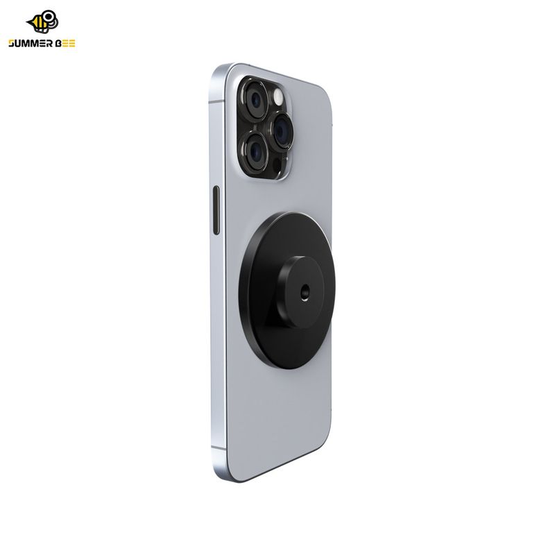 Summerbee Is Suitable for Magsafe Car Mounts, Universal Magnetic Suction Head, Aluminum Alloy 1/4 Screw, Mobile Phone and Tablet