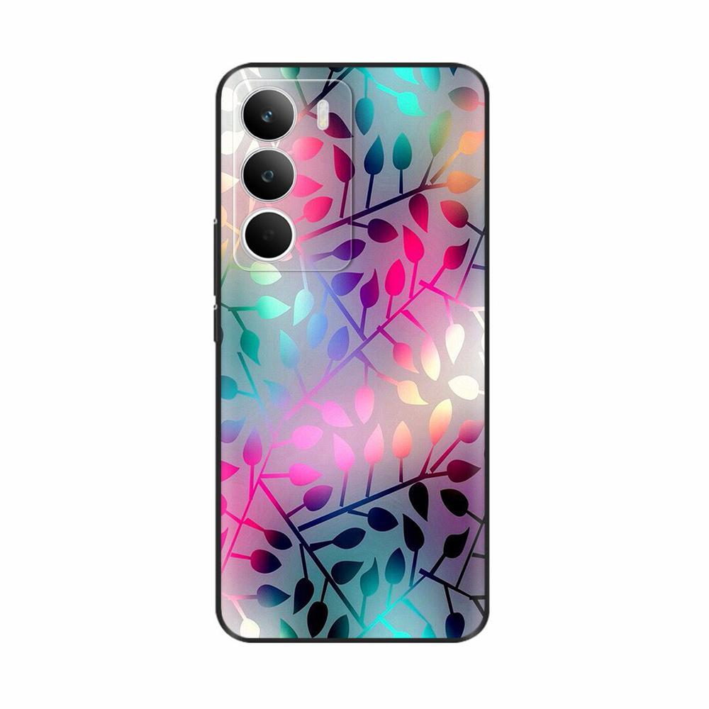 Für Realme C71 Hülle Niedliche Blumen Bemalte Abdeckung Weiche Silikon Handyhülle Für Realme C71 C 71 RealmeC71 4G Rückseite Hülle Coque Capa
