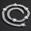 Men's 13mm Zircon-Studded Hip Hop Miami Necklace