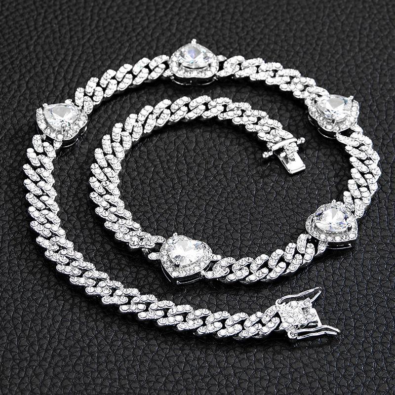 Men's 13mm Zircon-Studded Hip Hop Miami Necklace