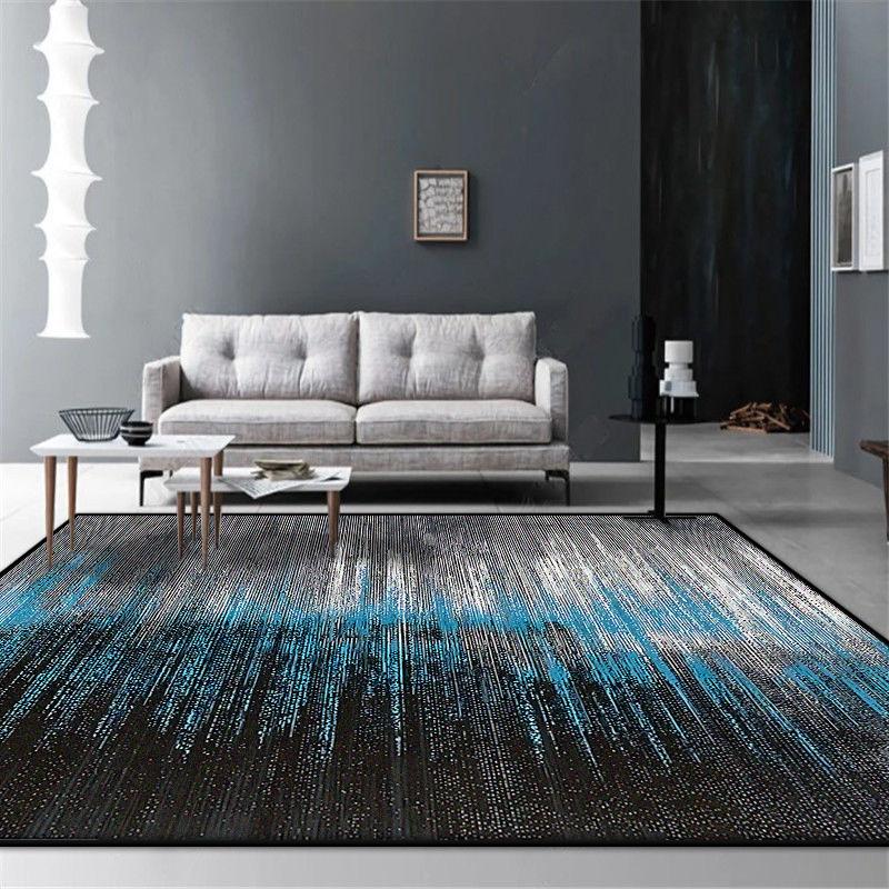 Nordic Abstract Livng Room Carpet Home Decoration Rug Bedroom Decor Area Rugs Washable Non-slip Office Lounge Floor Mat Washable