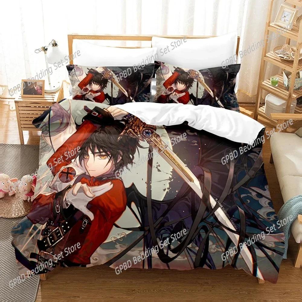 3D Print X19 Anime Beding Set For Bedrom Soft Modern Bedspreads Comefortable Children Kids Soft Duvet Cover Comfortable Quilt Cover And Pilowcase