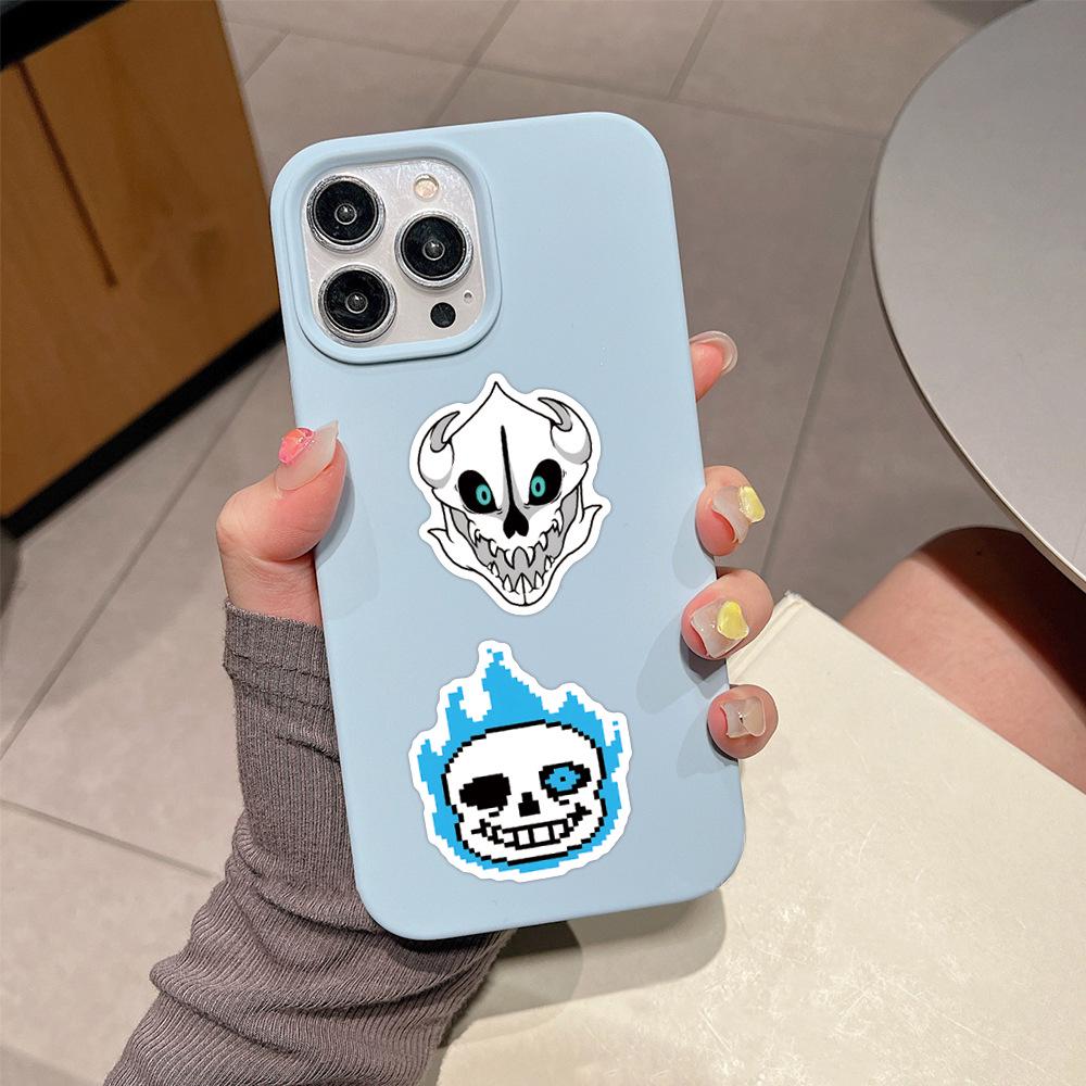 55 Undertale Game Graffiti Aufkleber - DIY Dekoration für Wasserflaschen & Computer