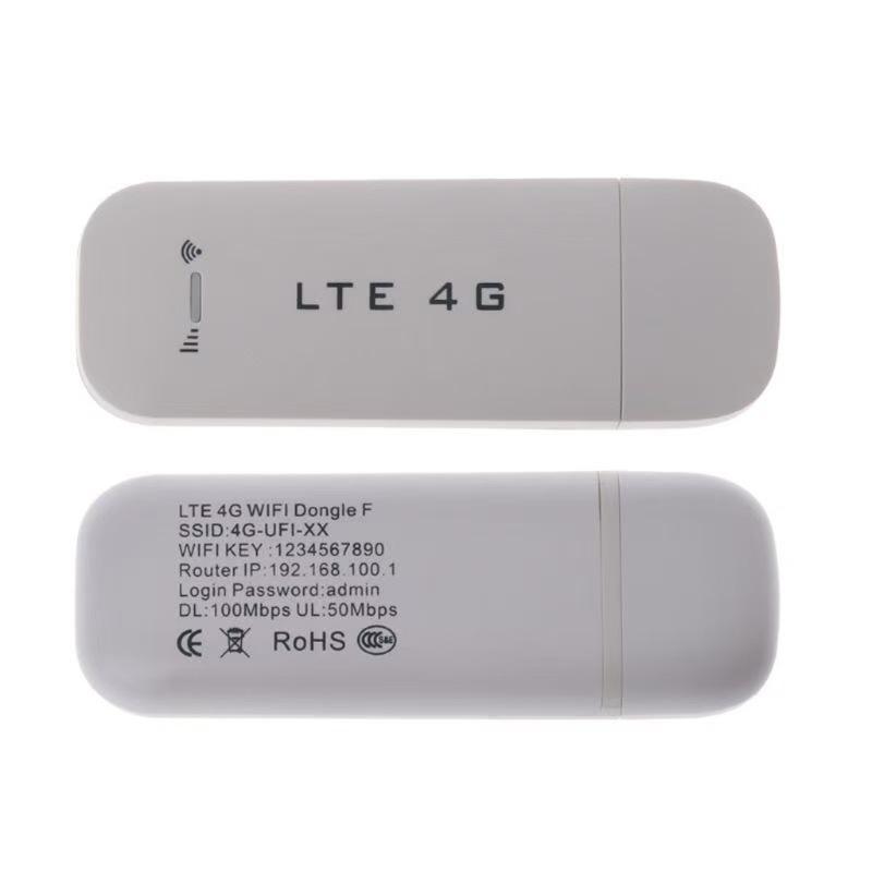 4G USB Portable WiFi Dongle with Card Slot for Wireless Internet, Driverless UFI, and Car Router Functionality