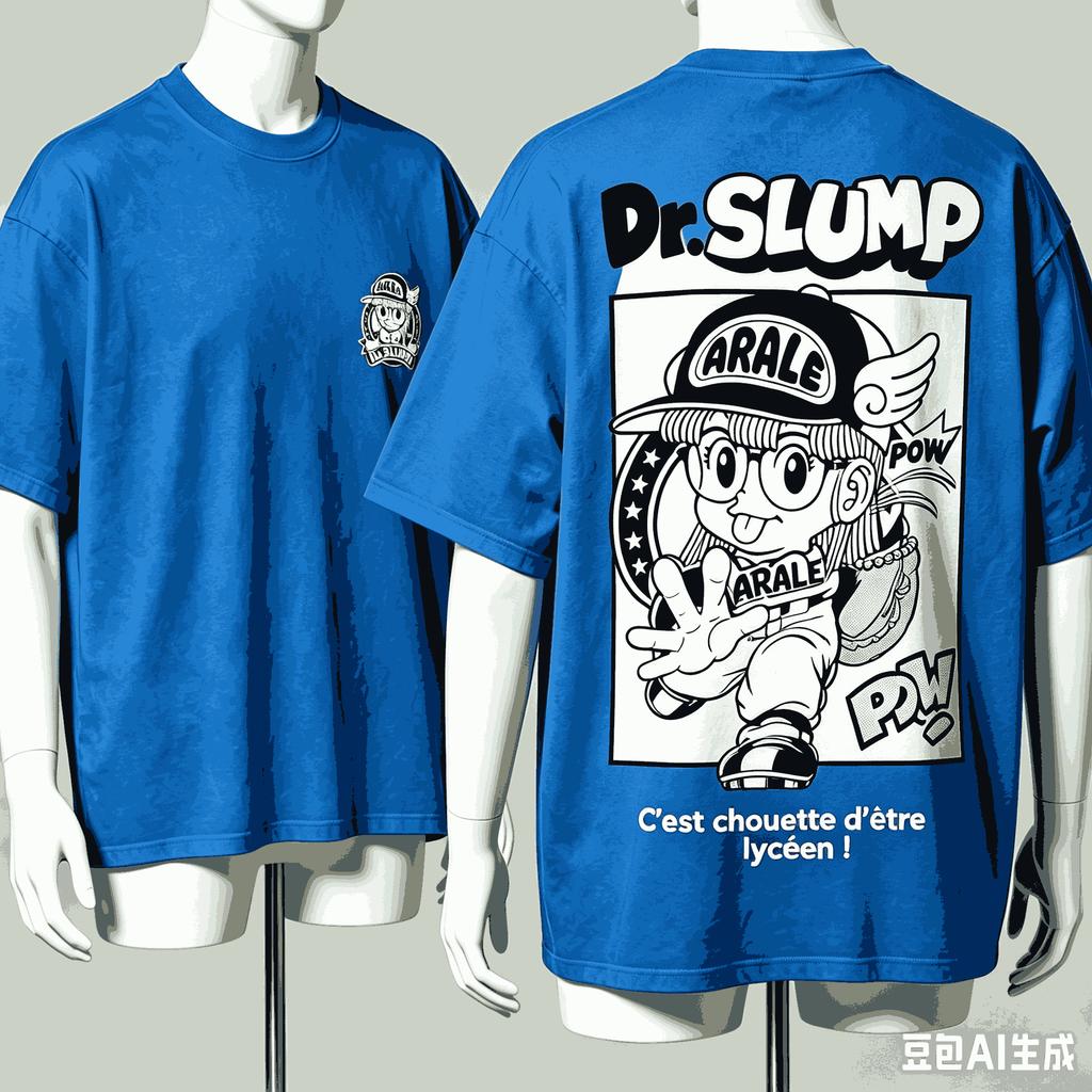 Dr Slump Of The Dark For Fan Gift Tshirt Unisex Unisex Harajuku Oversized Unisex Short Sleeve Streetwear High Quality Comfortable