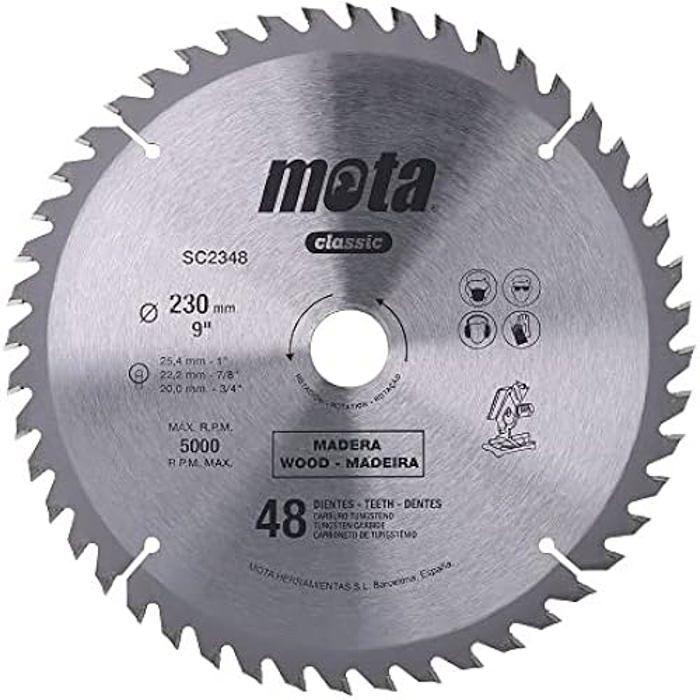 Lame pour scie circulaire widia 230mm 48 dents clp18 sc2348p