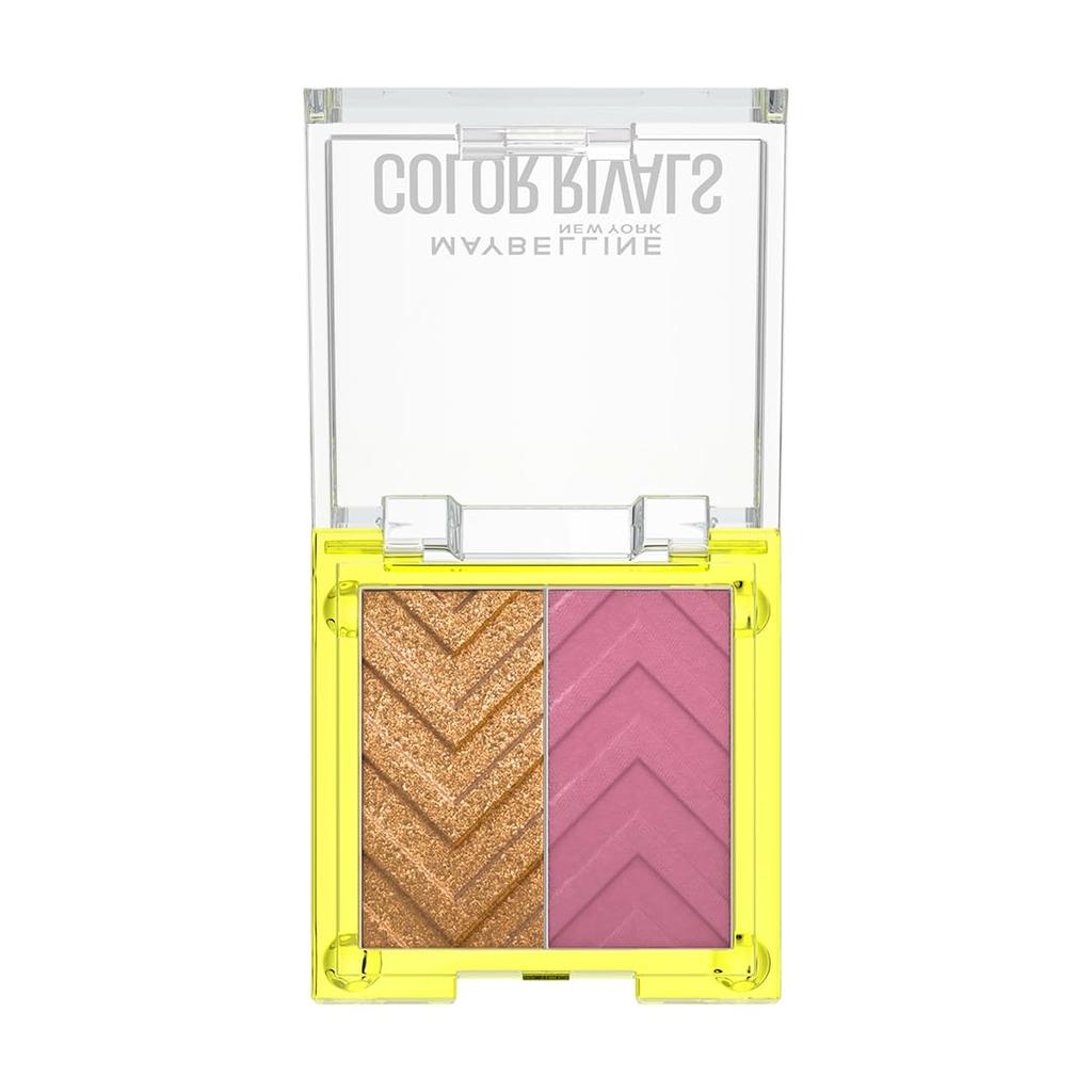 Maybelline New York Color Rivals Pigmentovaná paletka očních stínů 3g Dlouhotrvající Vodotěsná Matná Třpytivá Asertivní X Plachá