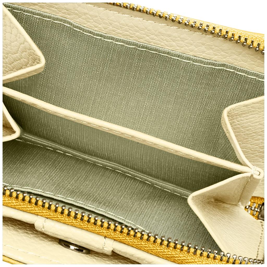 Natural Beauty Selene Bifold Wallet Yellow Billfold