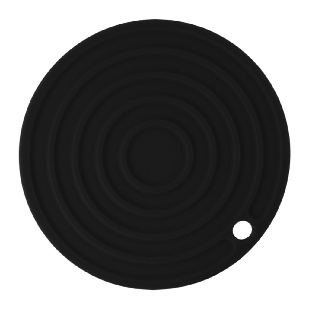 Waterproof Silicone Heat Resistant Dining Table Mat Household Round Insulated Placemat Practical Heat Insulation Pan Pad