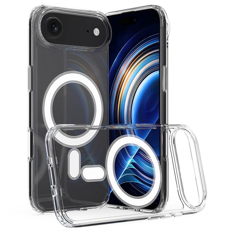 MagSafe Clear Acrylic PC Hybrid TPU Phone Case