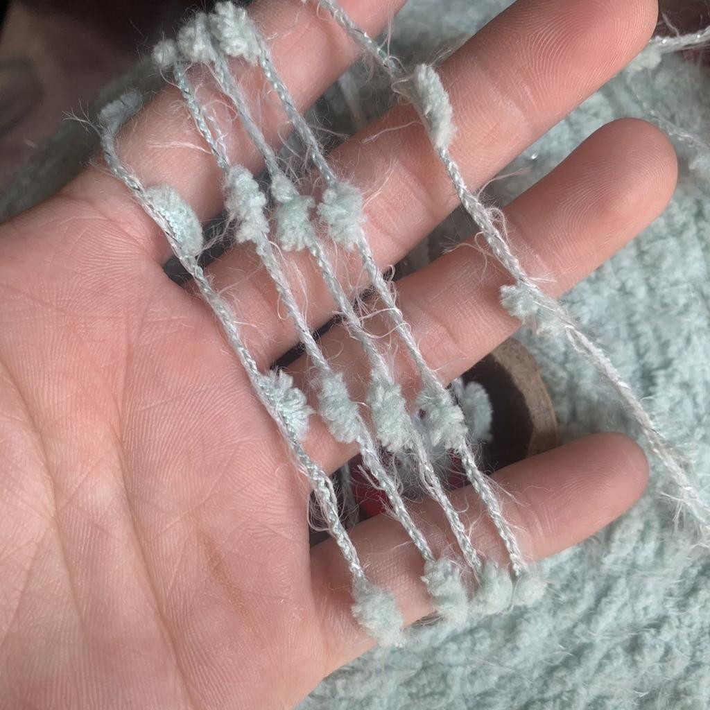 500g Silver Feather Bean Yarn Woolen Non Handwoven Gloves, Hats, Sweaters, Scarves, Shoes, Shawls DIY Knitting&Crocheting