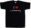 I Love Heart Luxembourg T-Shirt