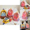 Childrens Oxford Cloth Backpack With Color Block Design For School And Travel Use