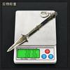16cm Speer des Leonidas AC Assassin Spiel Zubehör Metalllanze Waffenmodell Schlüsselanhänger Spielzeug für männlichen Jungen Dekoration Handwerk Ornament