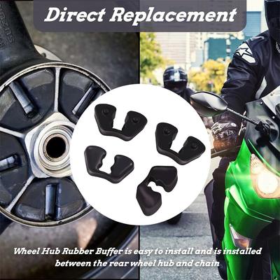 92161-1286 Rear Wheel Hub Damper Rubber Buffer Fit for Kawasaki Ninja ZX14 / ZX14R 06-11