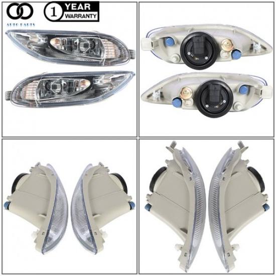Front Fog Lights Lamps w/Switch+Wiring Kits For 2005-2007-2008 Toyota Corolla