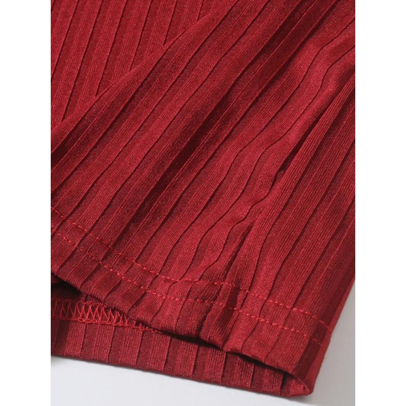 Canotta Sportiva da Fitness da Uomo Slim Fit a Righe Verticali Color Block in Maglia con Schiena a Racer