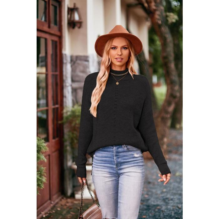 Осенне-зимний женский свитер — фото 6