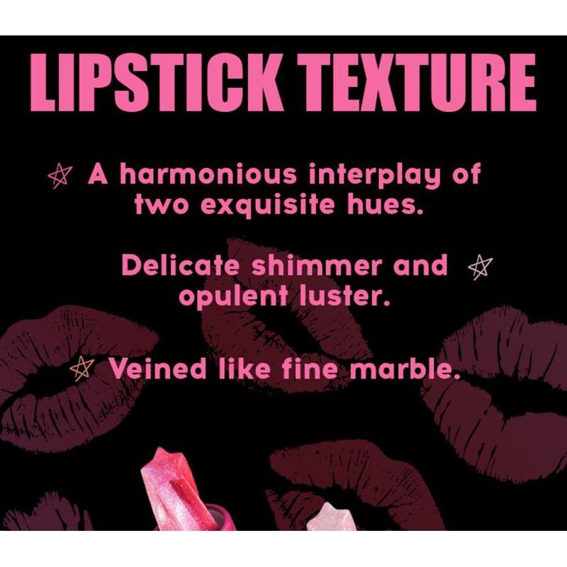 MLSMILE - Diamond Sparkle Star Marble Lipstick - 4 Colors